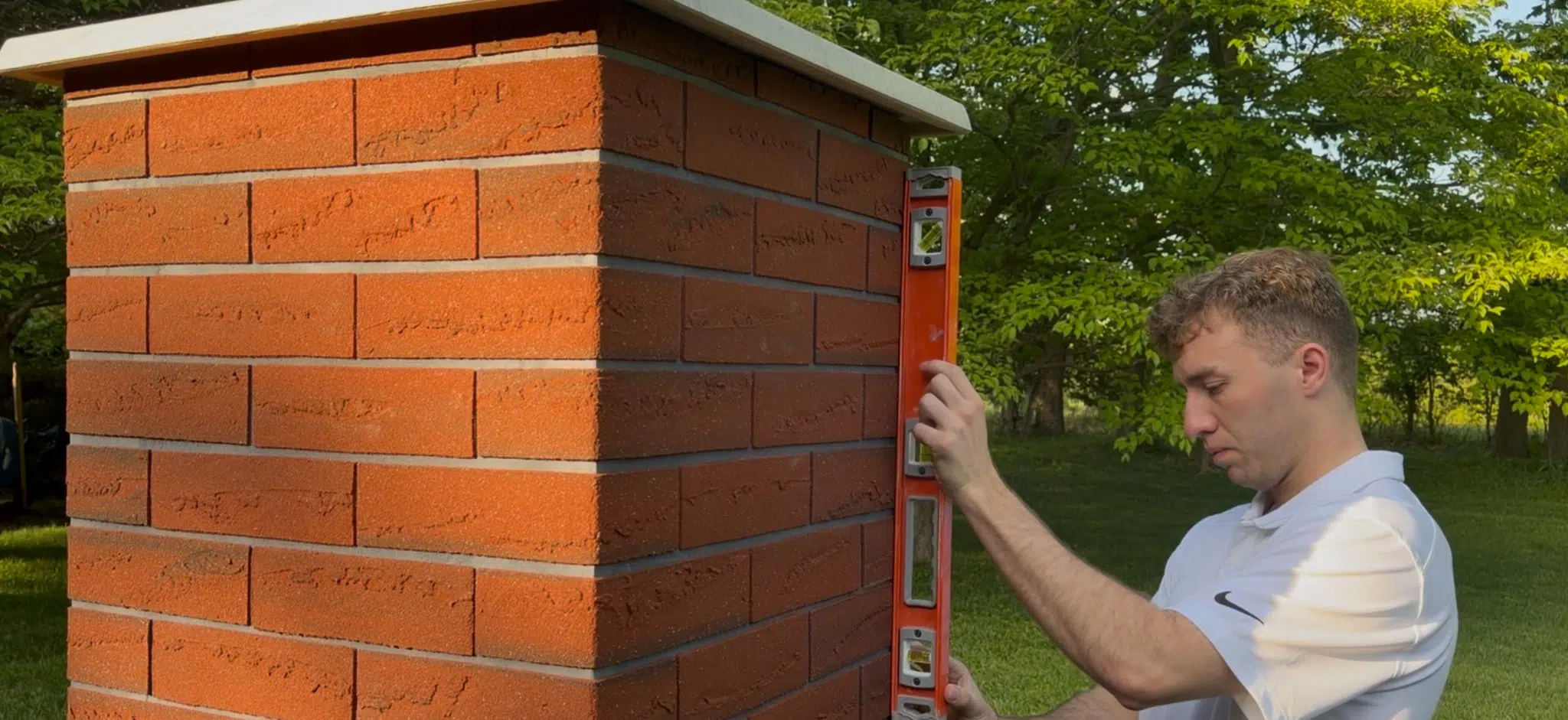 A handcrafted Prospect Mailbox installed at a distinguished home